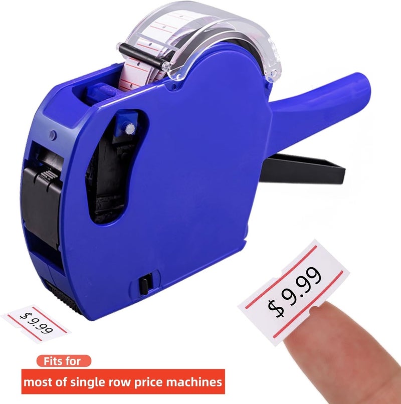 Eorbow 30000 Pcs Price Gun Labels Paper, 60 Rolls Pricemarker Label Stickers Fit Most of Price Tag Machines(Mx-5500, M5500, HG979), Price Sticker for Office Retail Shop Organization Marking, White - Image 5